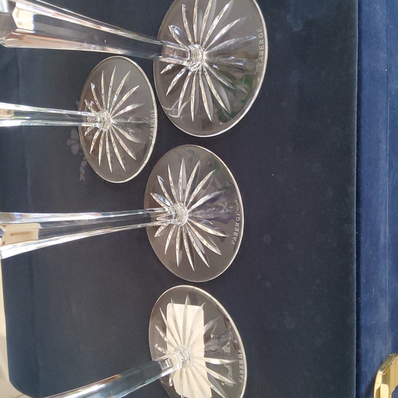 FABERGE LAUSANNE  HOCK WINE GLASSES EDITION #1 SET OF 4.. - Picture 8 of 9